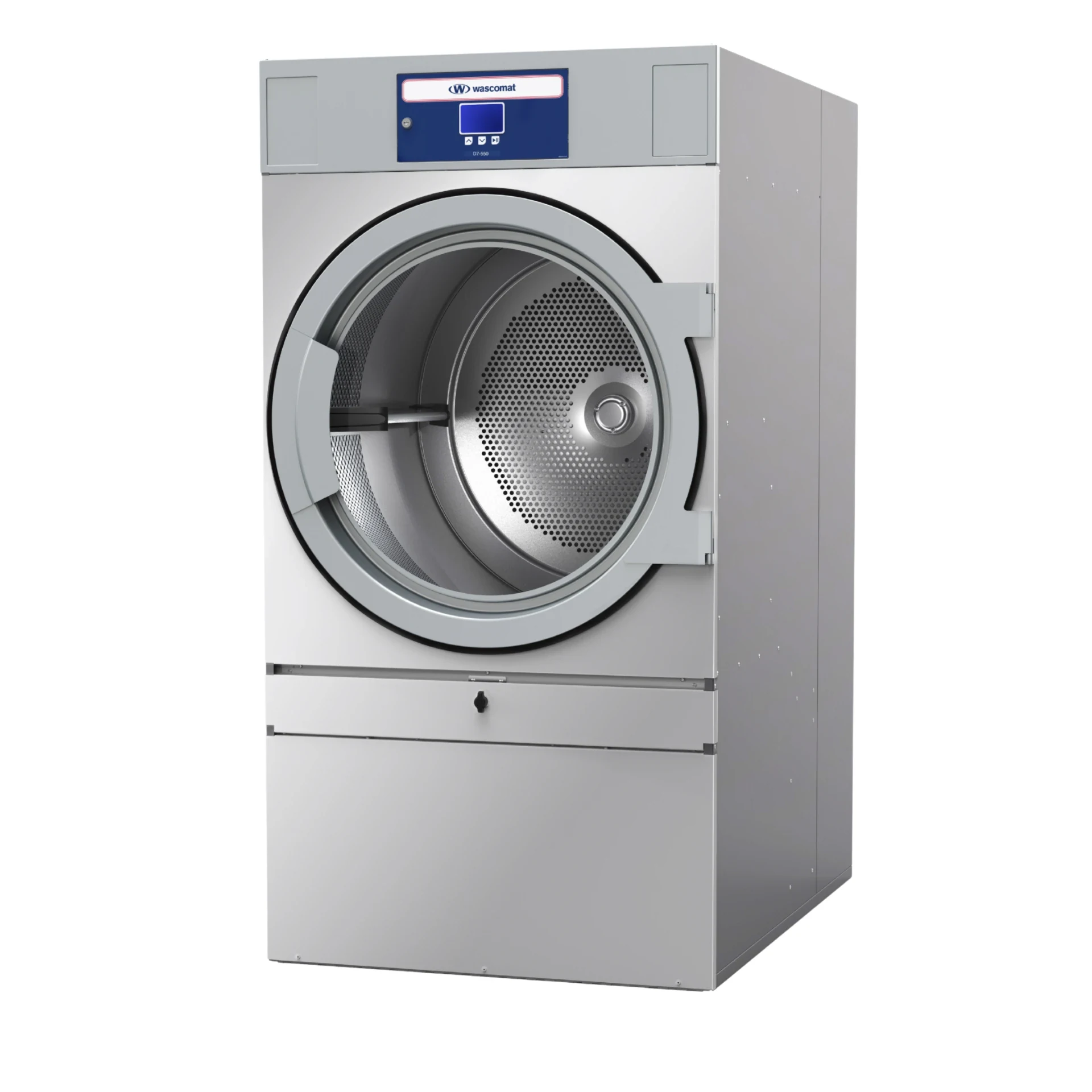 Wascomat vended dryers installed in an Australian laundromat